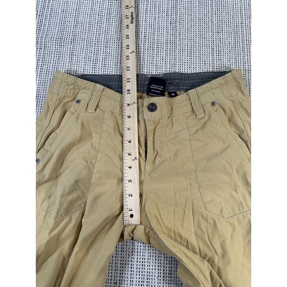 Kuhl Capri Hiking Pants Women's 10 Khaki Outdoor Adventure Stretch Performance - Picture 10 of 12